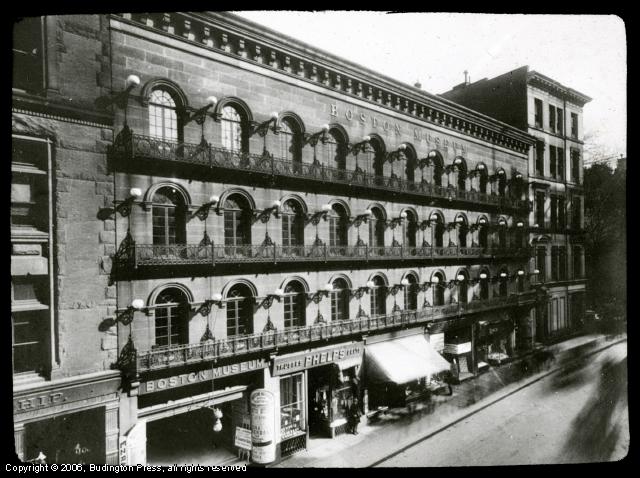 Boston Museum Tremont St. East Side
